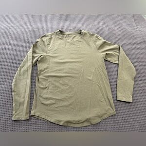 Lululemon Olive Long Sleeve Shirt